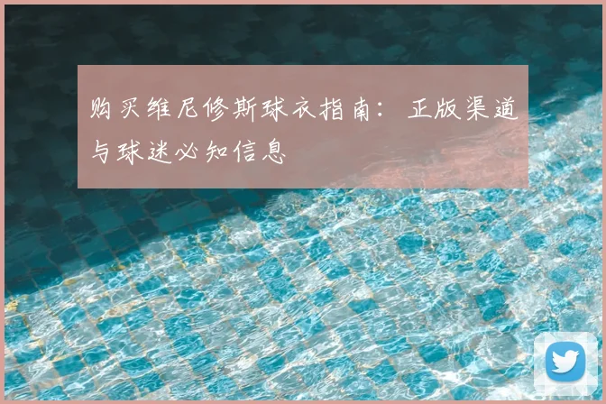 购买维尼修斯球衣指南：正版渠道与球迷必知信息