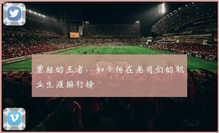 曾经的王者，如今何在老将们的职业生涯排行榜